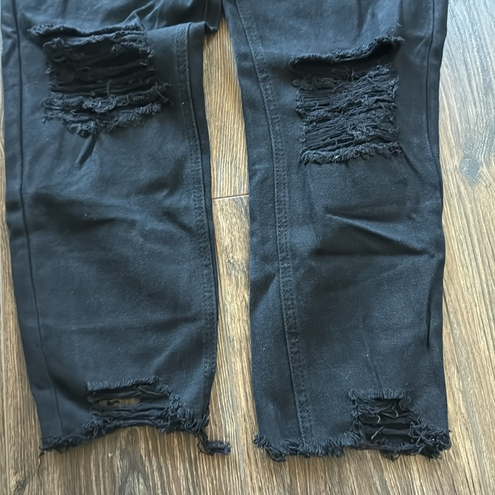 Distressed cropped Jeans - Picture 4 of 7